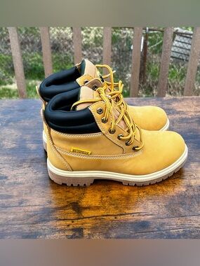 Brahma Men's Defender Waterproof 8" Work Boots Size 8.5